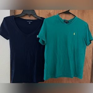 TWO Polo tees